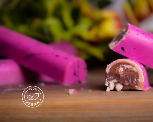 Lychee Gel & Raspberry Rose Ganache